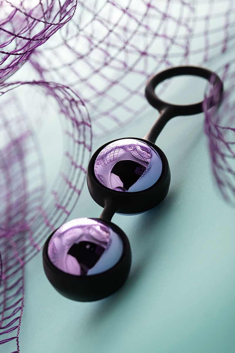 Вагинальные шарики TOYFA A-Toys, Фиолетовый, 3,1 см
