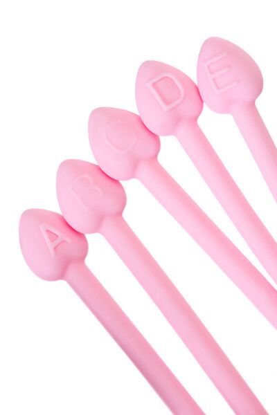 Набор вагинальных шариков Flovetta by Toyfa TULIPS, розовый, 5,3 см