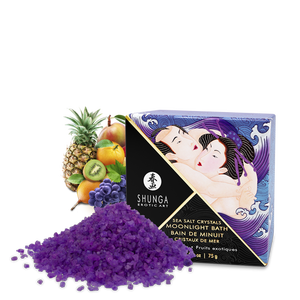 Соль мёртвого моря Shunga с лечебными свойствами для ванны Exotic Fruits 75 гр