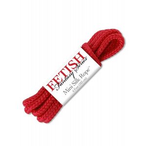 Бандажная верёвка PipeDream FF Mini Silk Rope красная 183 см