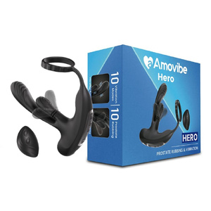 Инновационный масcажер простаты Amovibe HERO с технологией массажа на 360 градусов