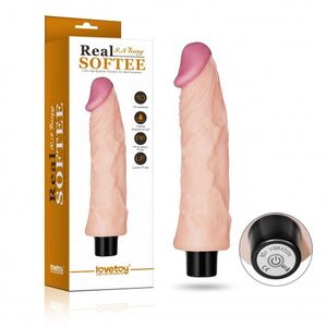 Реалистичный вибратор Lovetoy Real Softee 22 см