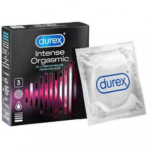 Презервативы Durex Intense Orgasmic с ребристой и точечной структурой 3 шт