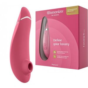 Бесконтактный стимулятор клитора Womanizer Premium 2 Raspberry