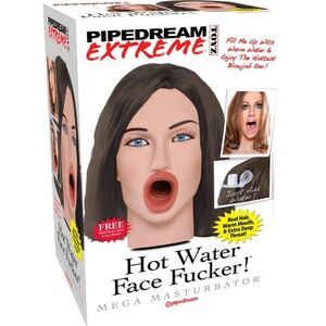 Мастурбатор PipeDream голова Брюнетка Hot Water Face Fucker! Brunette