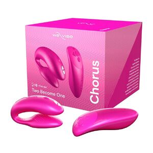 We-Vibe Chorus Розовый Вибратор для двоих с дистанционным пультом