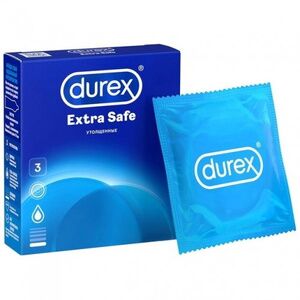 Презервативы Durex №3 Extra Safe плотные с дополнительной смазкой