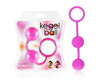 Вагинальные шарики Lovetoy розовые Kegel ball