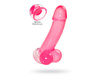 Реалистичный фаллоимитатор TOYFA Fush, розовый, 18 см