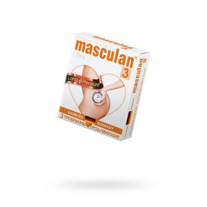 Презервативы Masculan, ultra 3, продлевающие, 19 см, 3 шт.