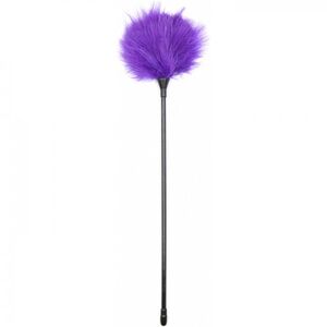 Фиолетовый перьевой тиклер Kissexpo 40 см