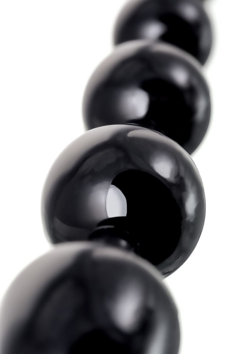 Анальная цепочка Toyfa A-toys M, черный, 28,3 см