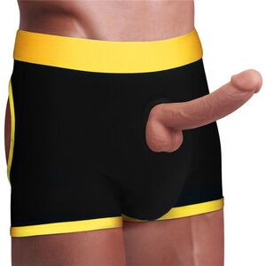 Шорты для страпона Lovetoy Horny Strapon Shorts S