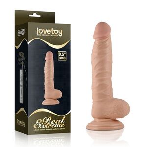 Реалистичный фаллоимитатор Lovetoy Real Extreme 22 см