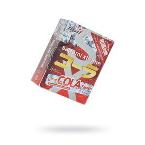 Презервативы Sagami xtreme cola, латекс, 19 см, 3 шт