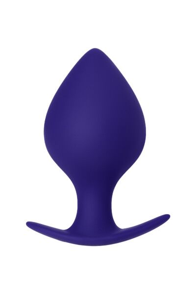 Анальная втулка ToDo by Toyfa Glob, силикон, фиолетовая, 10 см