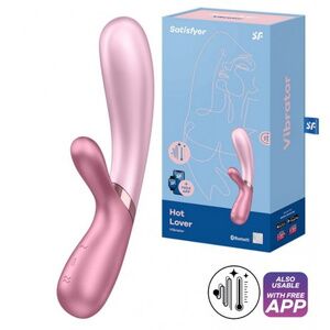 Смарт-вибратор Satisfyer Hot Lover с функцией нагрева розовый