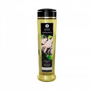 Съедобное массажное масло Shunga Organica Natural без аромата и вкуса 240 мл