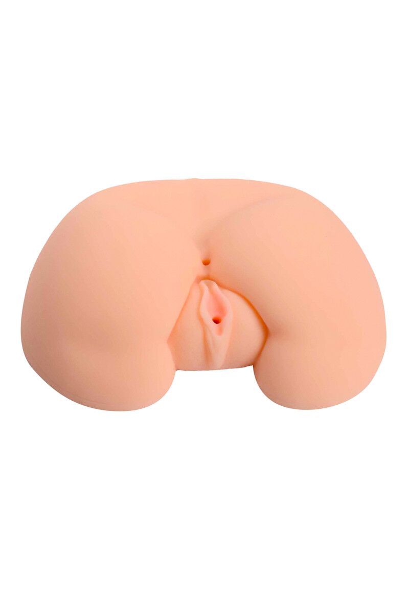 Мастурбатор реалистичный вагина+анус, XISE, телесынй, 25 см