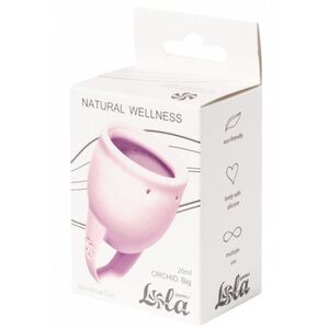 Менструальная чаша Lola Toys Natural Wellness Orchid Lavander 20 мл