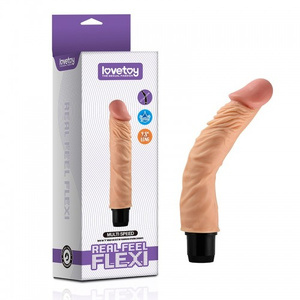 Вибратор гнущийся Lovetoy Real Feel Flexi 9.8”