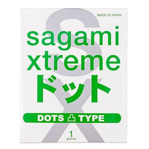 Презервативы Sagami Xtreme Type-E латексные, с точечной текстурой 1 шт