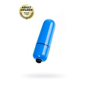 Вибропуля Toyfa A-Toys Braz, ABS пластик, синяя, 5,5 см