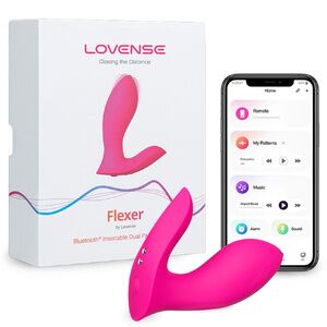 Вибратор в трусики с имитацией фингеринга Lovense Flexer