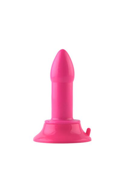 Анальная втулка TOYFA POPO Pleasure, розовая, 11,9 см