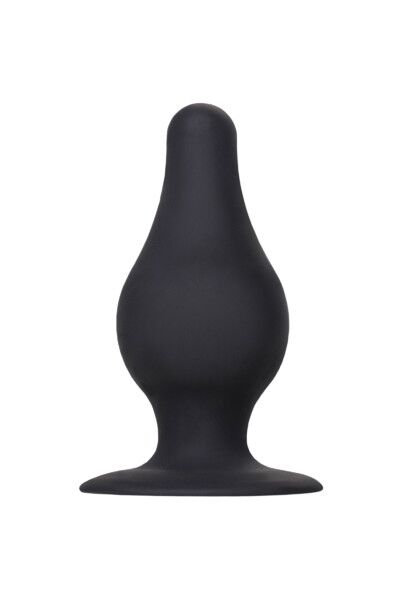 Анальная втулка Erotist Spade L, сайлекспан, чёрный, 11 см