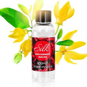 Массажное масло Биоритм Silk с ароматом иланг-иланга 50 мл
